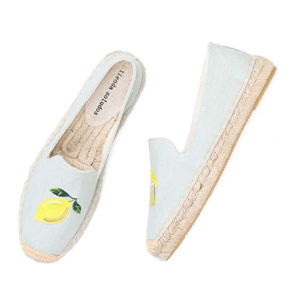 2020 Time-limited Espadrilles Flats Shoes Zapatillas Mujer Sapatos Woman Ladies Slip-on Breathable Walking Flat Espadrille Slip