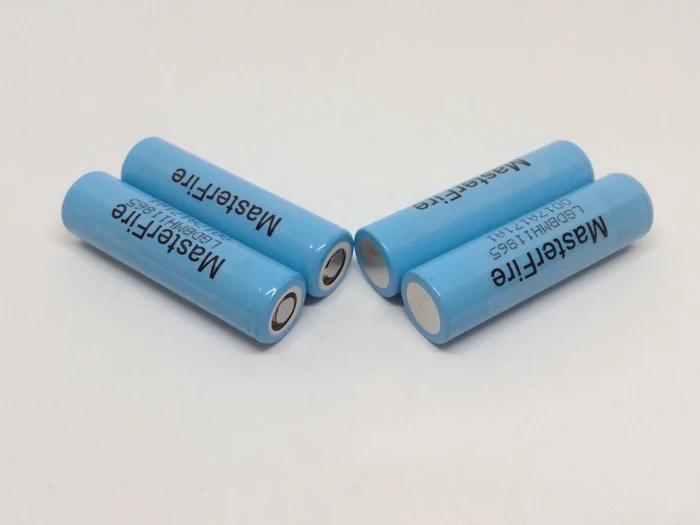 MasterFire 2pcs/lot Original 3.7V 18650 INR18650MH1 3200mAh high drain 10A power battery rechargeable MH1 lithium batteries cell