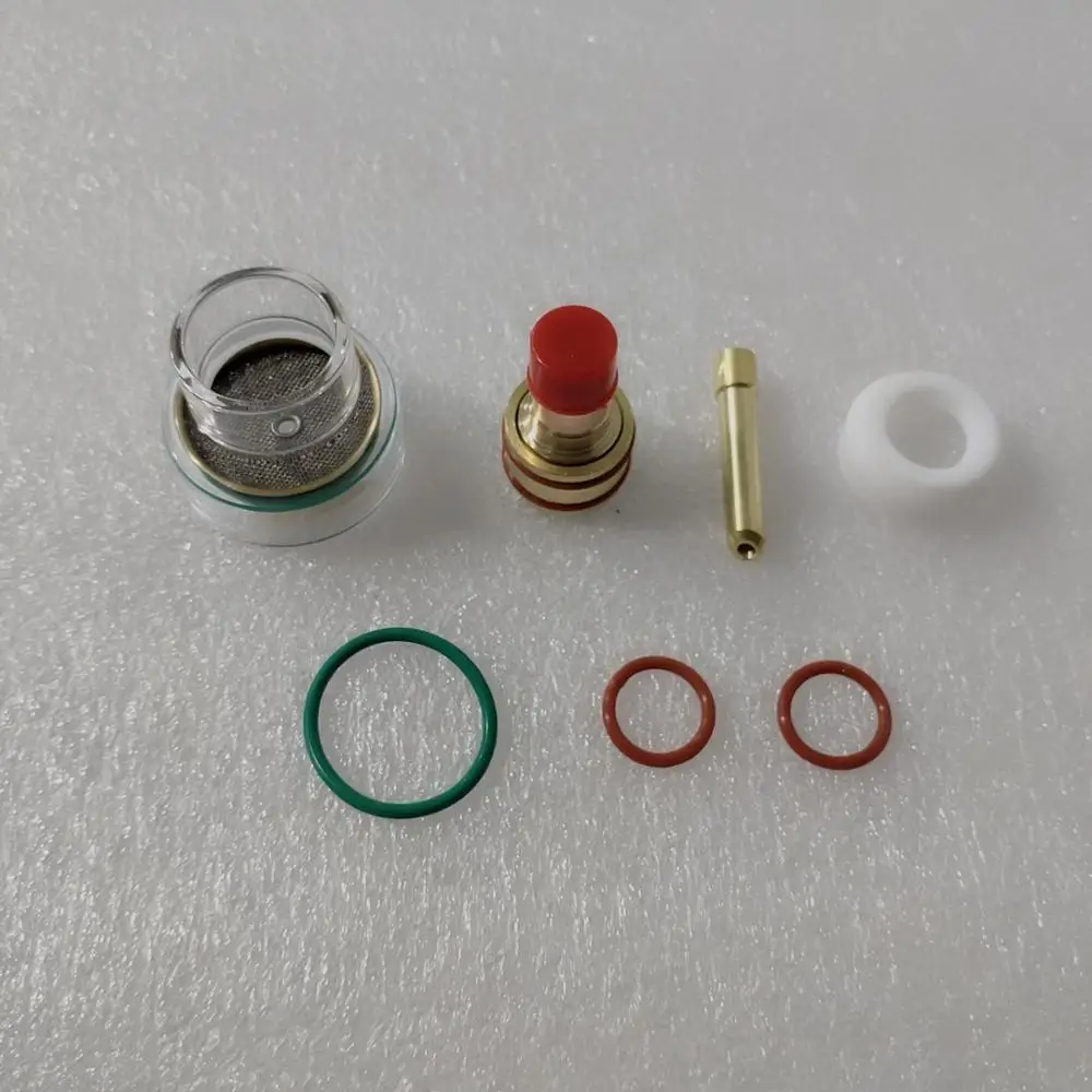 1Set Tig Glass Nozzle 16# Cup Kit Suit for Welding Torch