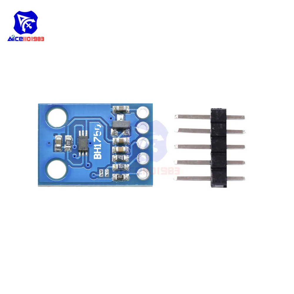 diymore BH1750FVI Digital Light Intensity Sensor BH1750 16bit AD Module for Arduino 3V-5V GY-302