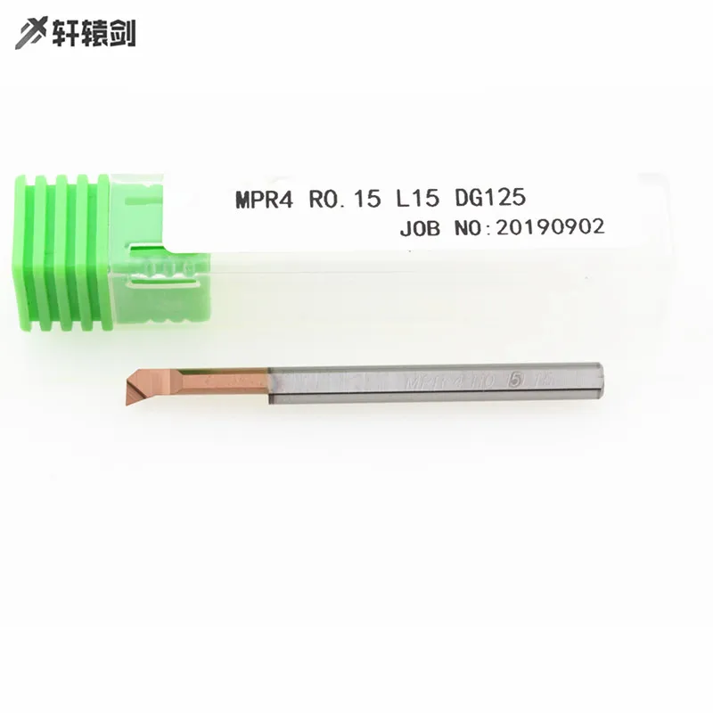 MPR2 R0.1 L10 D3 MPR3 R0.15 L15 MPR R0.15 L15 MPR5 R0.2 L22 MPR6 R0.2 L22 MPR8 R0.2 L22 Tích Phân MPR Hợp Kim Cứng Nhỏ Khoan Tùng