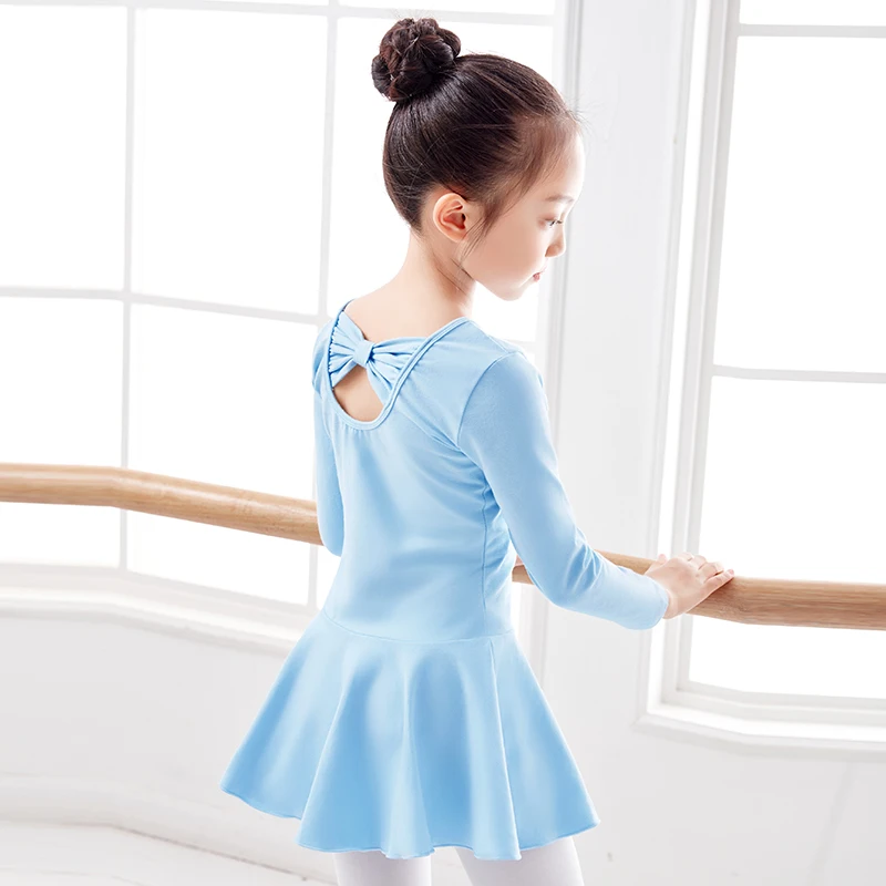 Ballet Dress Girls Leotard Ballerina Dance Bodysuit Gymnastics Leotard for Kids Cotton Ballet Separate Dress Shorts Suit