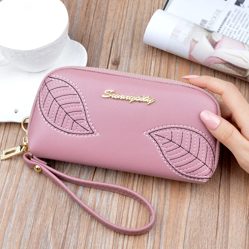 

NEW Brand Wallet Women Leather Lady Purses Wristband High Capacity Ladies Clutch Wallet Long Female Wallet Carteira Feminina