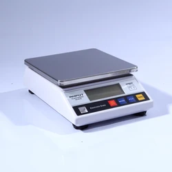 AMPUT 3kg 0.1g Electronic Table Bench Scale 5kg LCD Household Digital Kitchen Scales 10kg*0.1 Adapter Weight Balance 13 Units