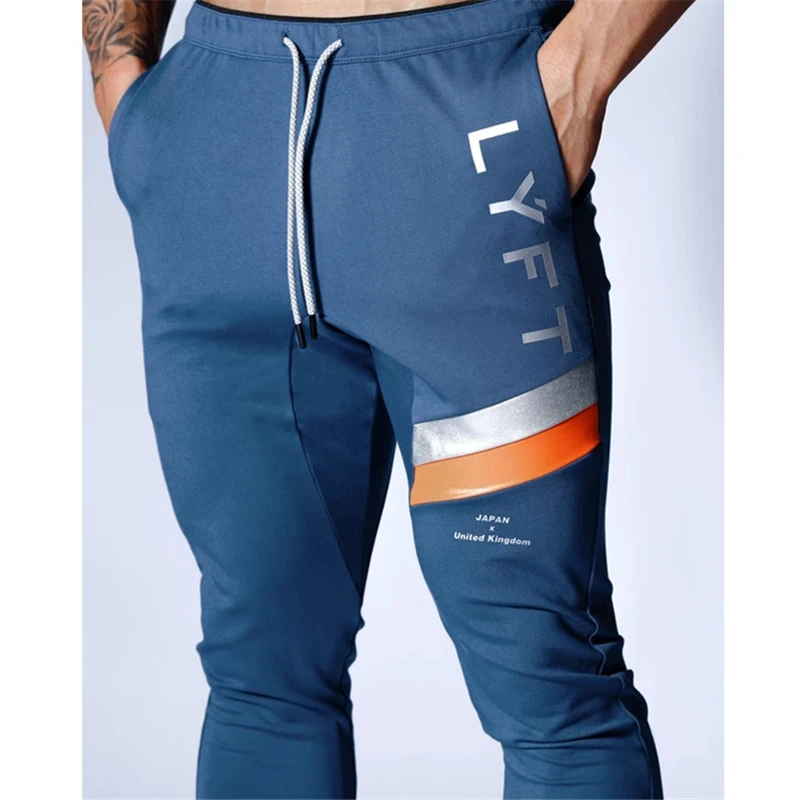 LYFT STRETCH PANTS Mens Sweatpants Running Sports Jogging Pants Men Trouser Tracksuit Gym Fitness Bodybuilding Men Pants