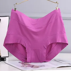 Casual Plus Size Women's Panties High Waist Breathable Modal Cotton Briefs Big Size 6XL Female Lingerie Underwear 130KG