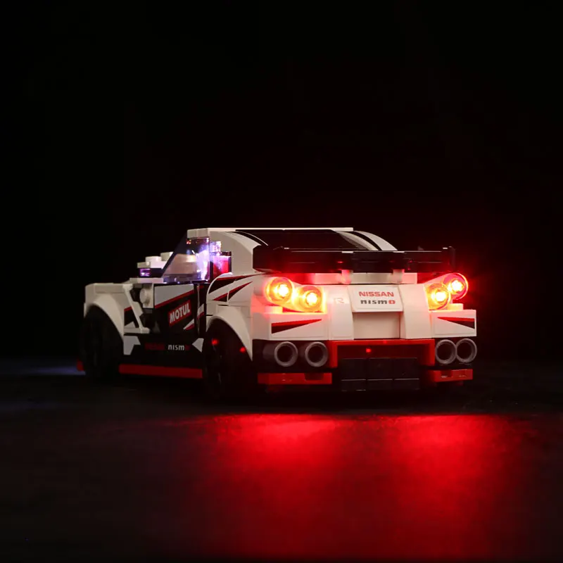 Vonado LED Lighting Set for 76896 Nissan GT-R NISMO Car Toy Collectible Model Light Kit, Not Included the Building Block