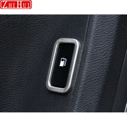 For GWM Haval Hover H9 2015-2022 Car Styling Fuel Tank Switch Frame Protection Decorations Stainless Steel Stickers Accessories