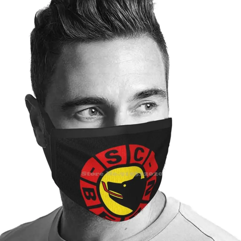 Masque buccal de hockey sur glace lavable, respirant et réutilisable, logo Sc Bern, ligue de hockey GérSwitzerland