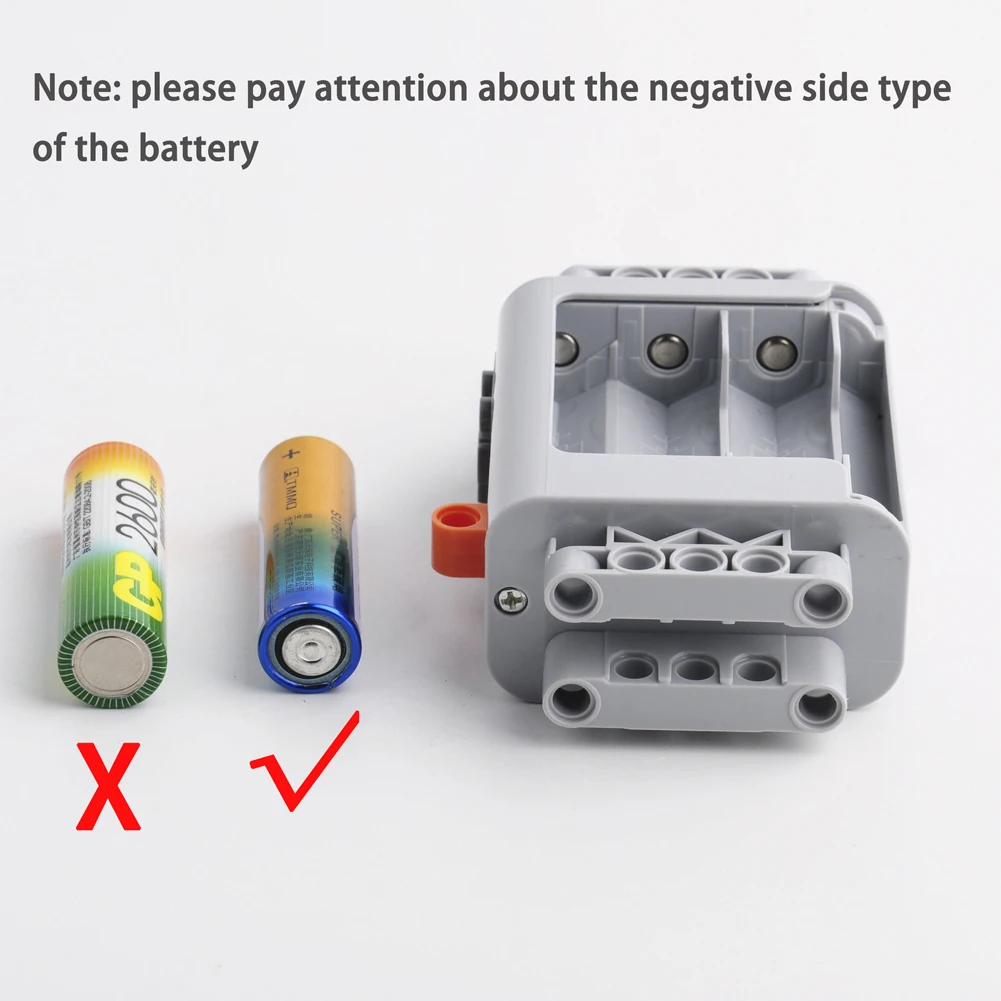 Blocks Technical Parts MOC Car Set AA Battery Case 8881 M Motor IR Remote Control Receiver for legoeds Power Functions
