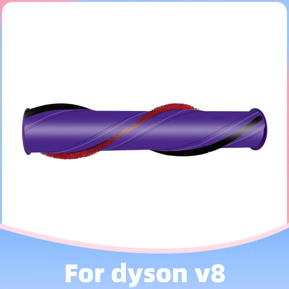 Compatible for Dyson V8 Carpet Brushroll Bar Replacement Vacuum Cleaner MotorHead Carbon Fiber Roller Spare Parts Accessories