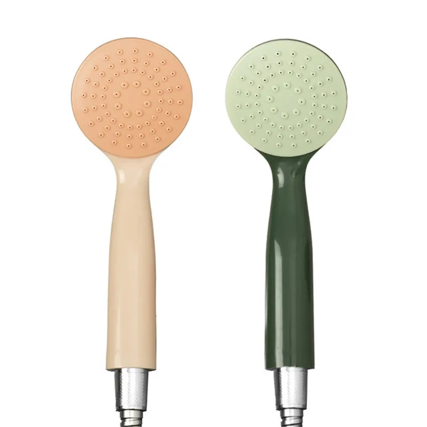 1Pc ABS Bathroom Handheld Shower Head, Adjustable 4 Mode Shower Nozzle, Waterproof Shower Base Household Bathroom Accessories