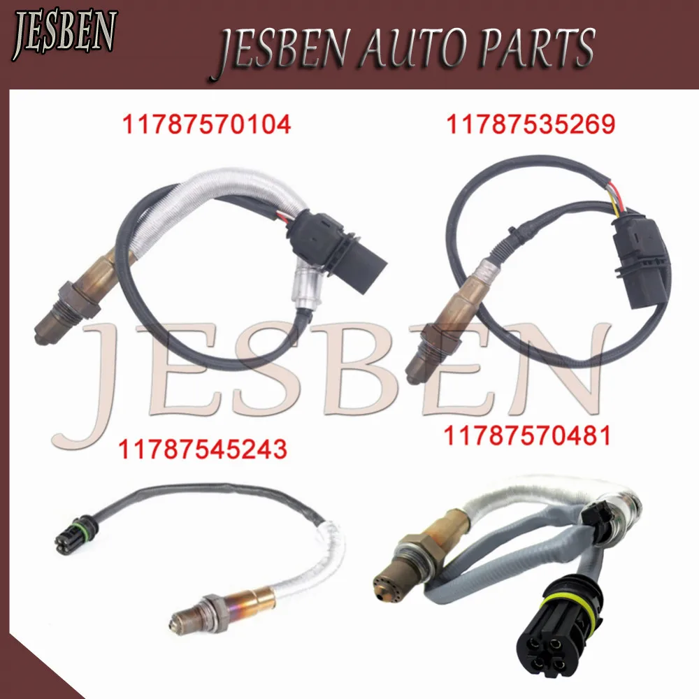 4PCS 11787570481 11787545243 11787535269 11787570104 Front Rear Lambda Probe O2 OXYGEN SENSOR For BMW 1 3 120i 320i E90 X1 E84