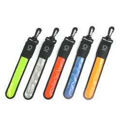 Bag LED Reflective Strap Safety Pendant For Outdoor Sports Riding Night Running Mountaineering Hot Sale Sports Safety Bag