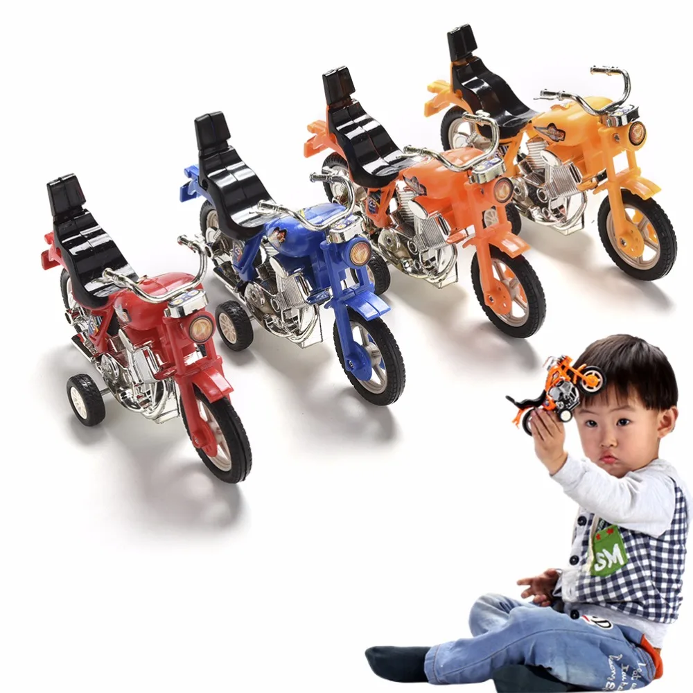 2020 Plastic Pull Back Motorcycles Gifts Children Kids Motor Bike Model Child Educational Toys