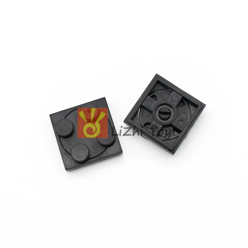 Building Blocks Parts Turntable 2x2 Plate Base with Top 3680 3679 DIY Build  Educational MOC Classic Brand Gift Toys