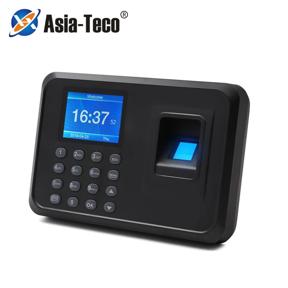 

Biometric Fingerprint Time Attendance System Clock Recorder Office Time Clock Employee Recorder Device