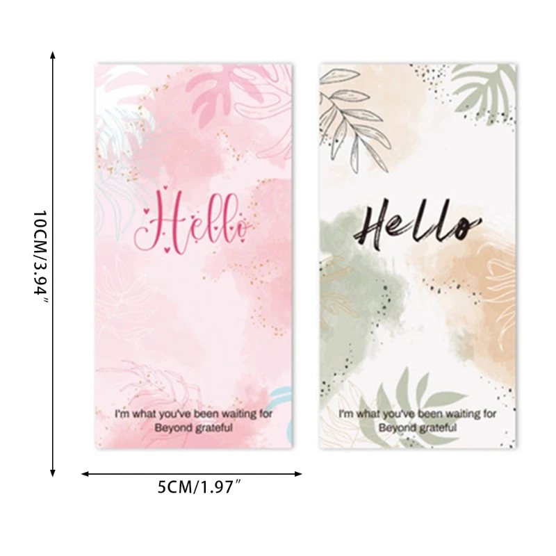 50 шт., самоклеящиеся декоративные бирки-наклейки для розничной торговли