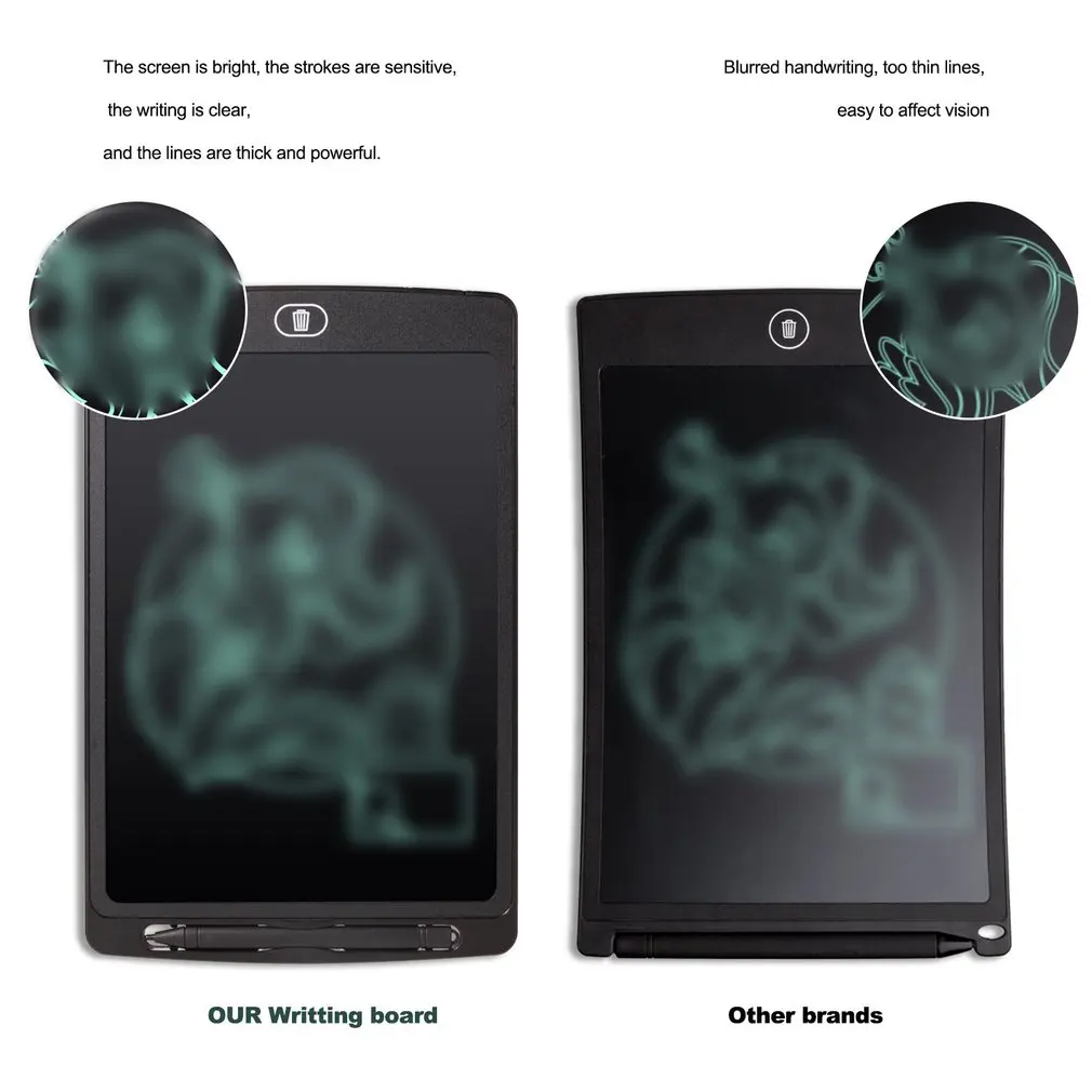 12 Inch LCD Writing Tablet Digital Drawing Tablet Handwriting Pads Portable Electronic Tablet Board ultra-thin Board