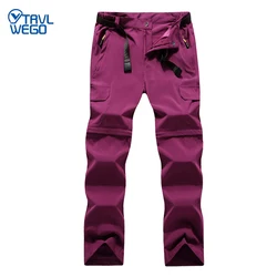 TRVLWEGO pantaloni estivi da donna pesca campeggio Quick Dry rimovibile traspirante sport all'aria aperta pantaloni da Trekking prodotto da Trekking