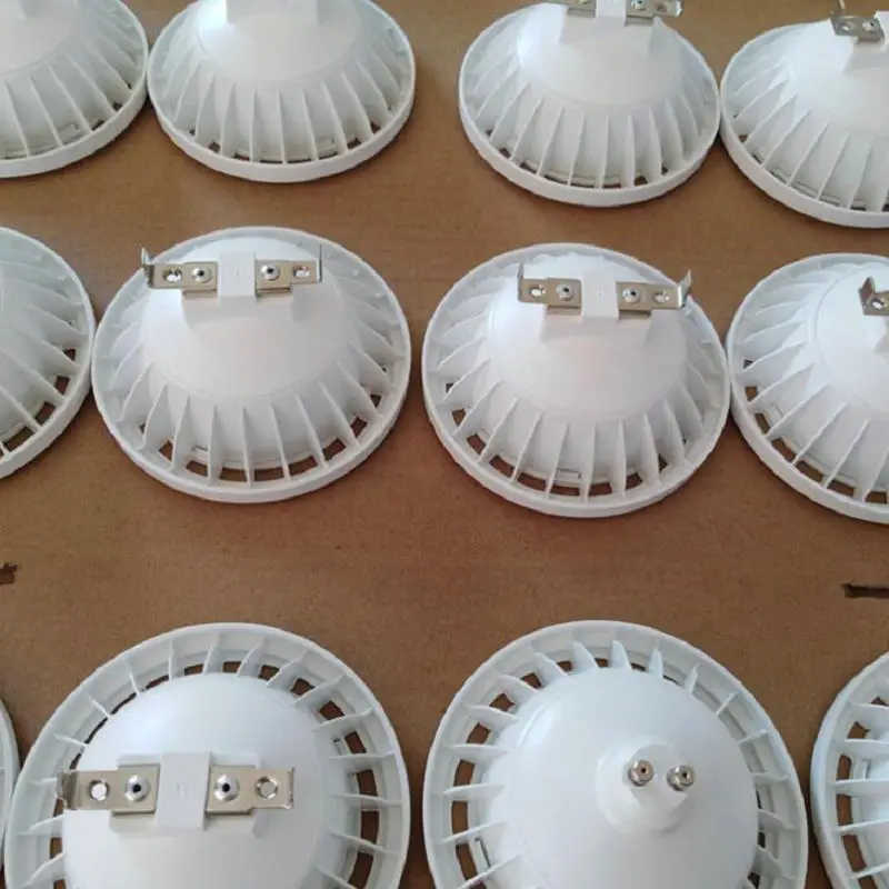 Downlights LED reguláveis, COB Light, Holofotes, G53, GU10, 220V AC, 15W, Lâmpadas ES111