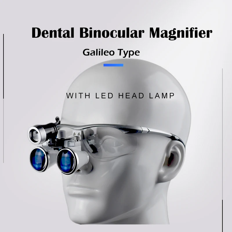 Dentist Loupes Lamp Lab Medical Dentistry Magnifying Glasses Headlight Headlamp Dental and Surgical Head Light