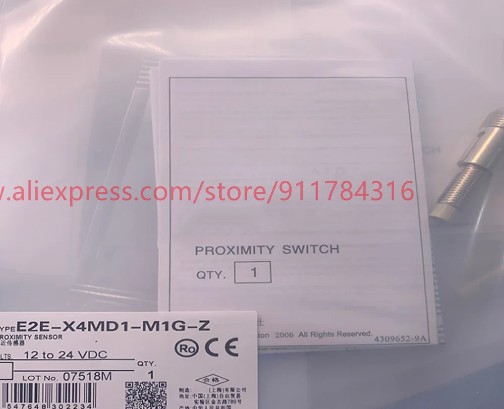 

3pcs New High Quality proximity switch E2E-X4MD1-M1G-Z E2E-X4MD2-M1G-Z