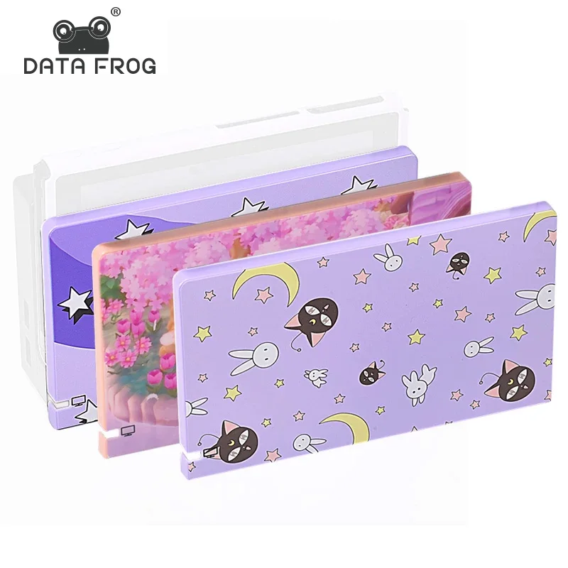 البيانات الضفدع الكرتون واقية الحال بالنسبة نينتندو سويتش عدم الانزلاق مكافحة بصمات الأصابع واقية الحال بالنسبة نينتندو سويتش التلفزيون قفص الاتهام