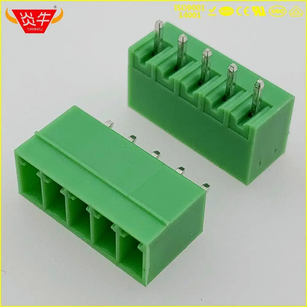 50 Stuks Kf2edgv 3.5 2P ~ 12P Pcb Plug-In Teminal Blokken 15Edgvc 3.5Mm 2pin ~ 12Pin Mcv 1,5/2-g-3, 5 1843606 Phoenix Degson Kefa