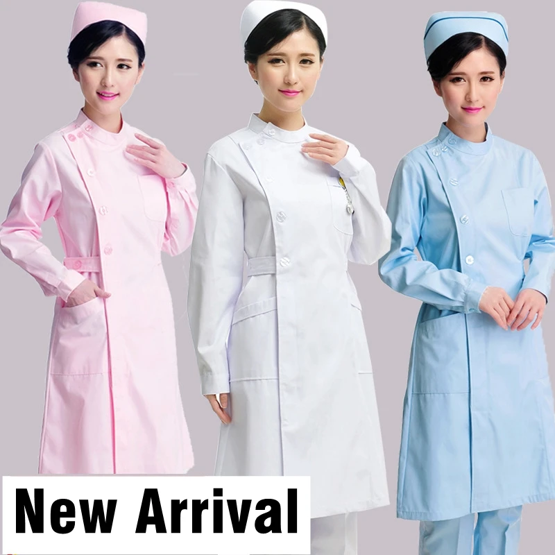 Viaoli Pharmacy Pet Hospital Nurse Uniform Scrubs Dress Dentistry Doctor Overalls Lab Coat Spa Uniform Medical Surgical Uniforms