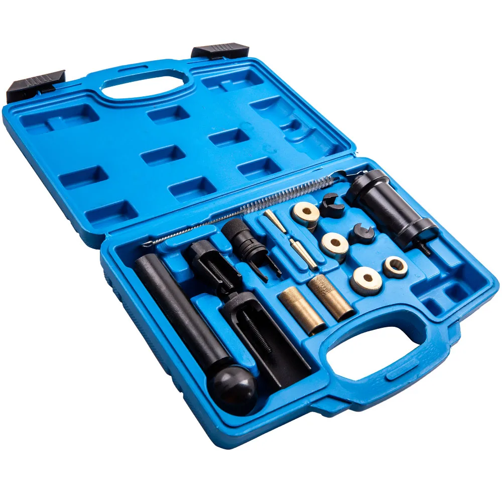 18PcsEngine Injector Puller Removal Installer Tool Kit  For Audi VW 3.0 3.6FSI Engines Repair Set