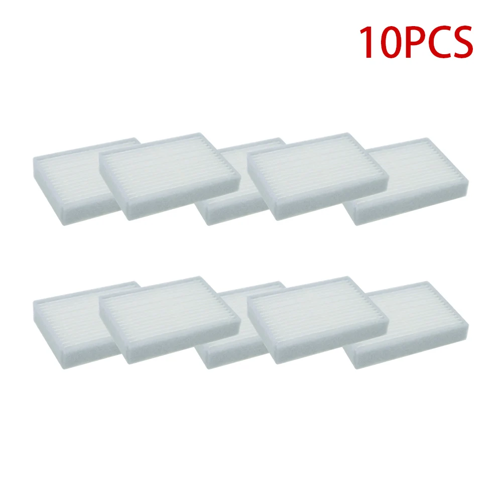 10 sztuk/partia filtr HEPA dla Panda X600 pet Kitfort KT504 Robotic dla midea mvcr03 VCR15 VCR16 odkurzacz części akcesoria