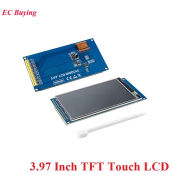 3.97 inç TFT LCD 3.97 "ekran IPS direnç dokunmatik ekran modülü tam görünüm HD 800*480 C51 Arduino için STM32 sürücü NT35510 DIY