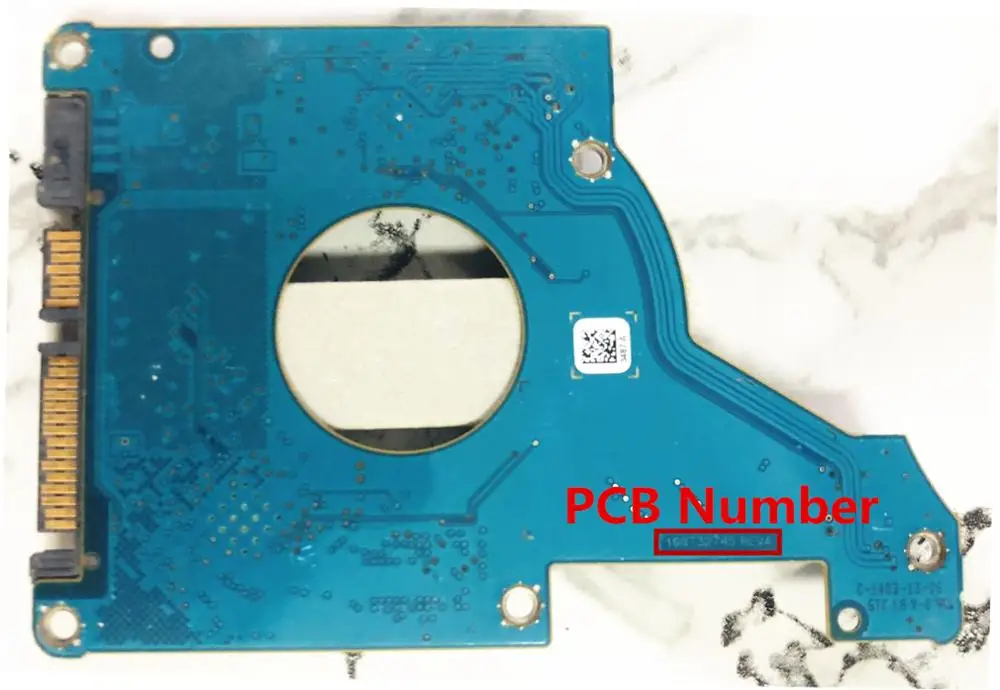 Seagate HDD PCB ST500LT032-1E9142 500G serien notebook festplatte: 100732745 REVA , 3487 EIN,