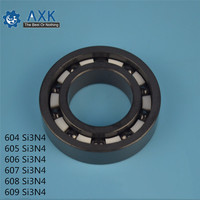 604 605 606 607 608 609  Full Ceramic Bearing ( 1 PC ) 4*12*4 mm Si3N4 Material 604CE All Silicon Nitride Ceramic Ball Bearings