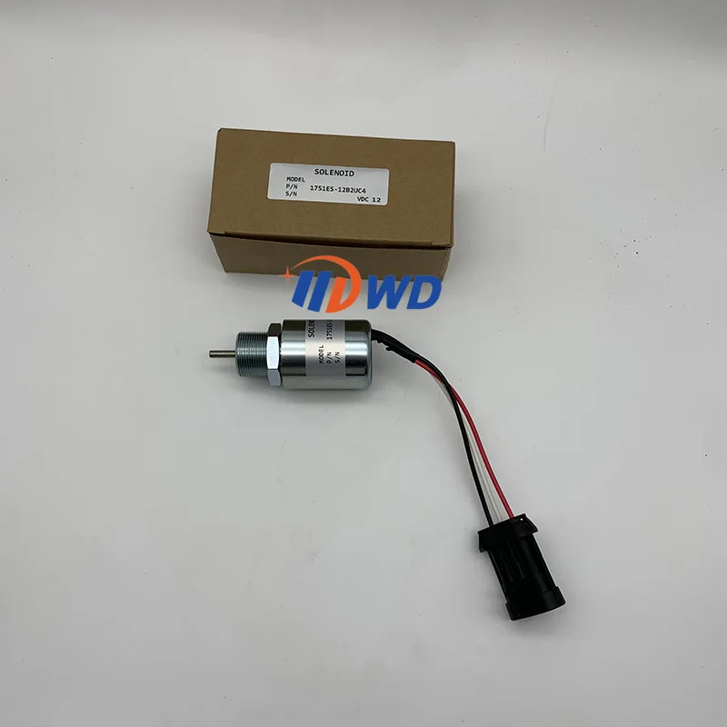 

12V Stop Solenoid MM43662902 1751ES-12B2UC4 MM436629 for Toro Tractor 3000D Mitsubishi Engine L3E L3E2 L3A L3C