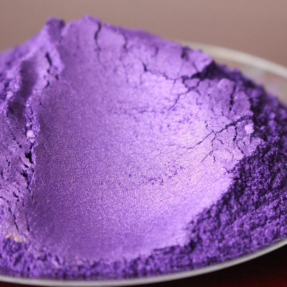 Mica Powder Pigment Pearl Powder Colorant Acrylic Paint for Crafts Arts Automotive Paint Soap Dye Colorant Type 419B  50g Purple