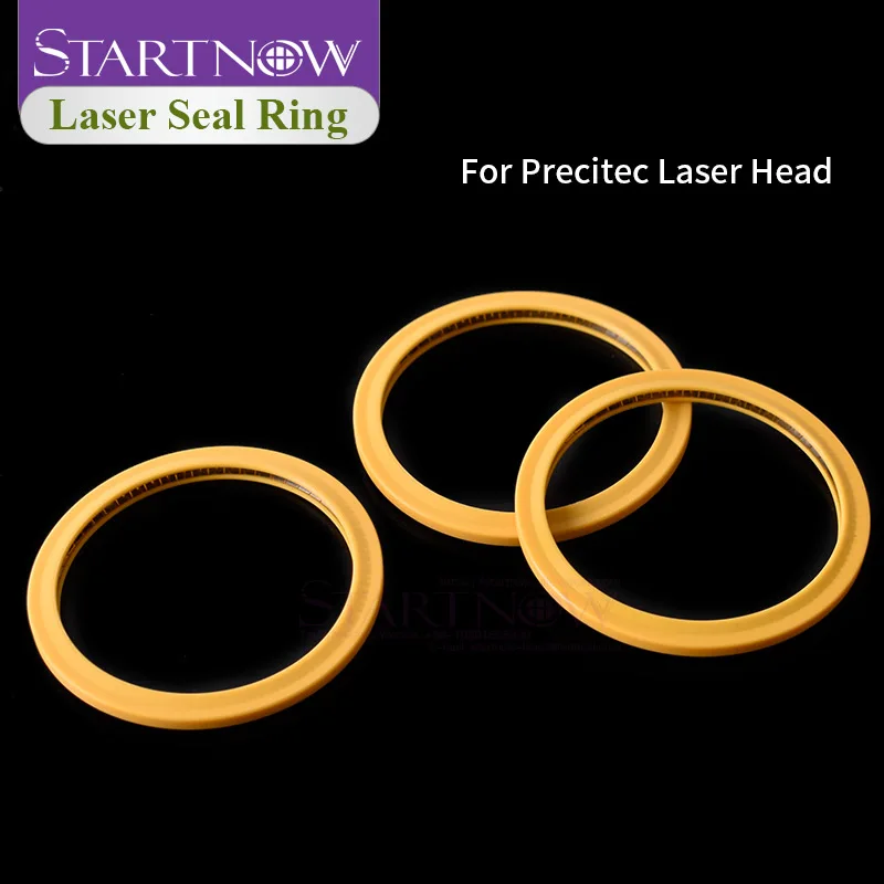 Startnow-anel de vedação a laser precitec, cortador e cortador de luz, peças de lente protetora, lavadora a laser