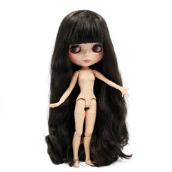 ICY DBS Blyth doll deep brown hair natural skin joint body 1/6 30cm girls gift toy anime