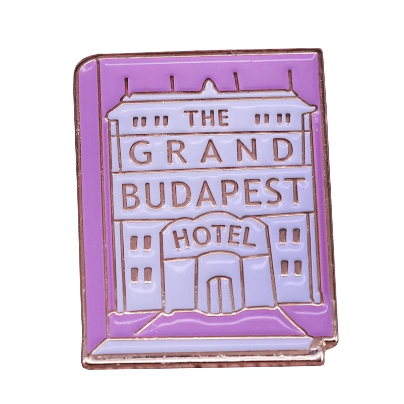 Grand Budapest Hotel Enamel Pin Inspired by the memoir we see at the start of the Wes Anderson film