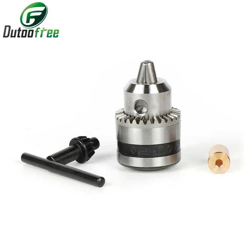 Micro Motor B10 para Broca Ferramenta Elétrica de Fixação 0.66 mm com Mandril Conector Montado Mini Motor Elétrico