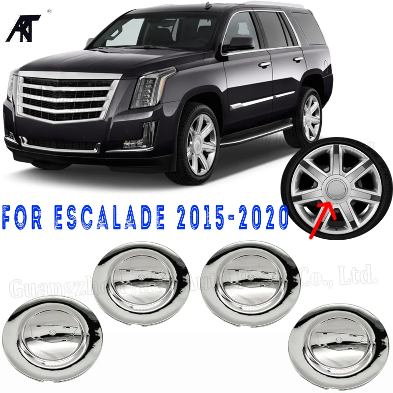 1PCS Chrome Wheel Hub Center Cap for 2015-2020 Cadillac ESCALADE ESV 22\