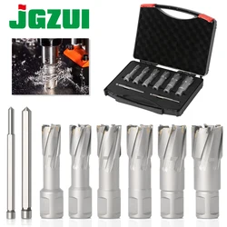 6PCS Diameter 16MM-26MMX35MM TCT Annular Cutter With 3/4