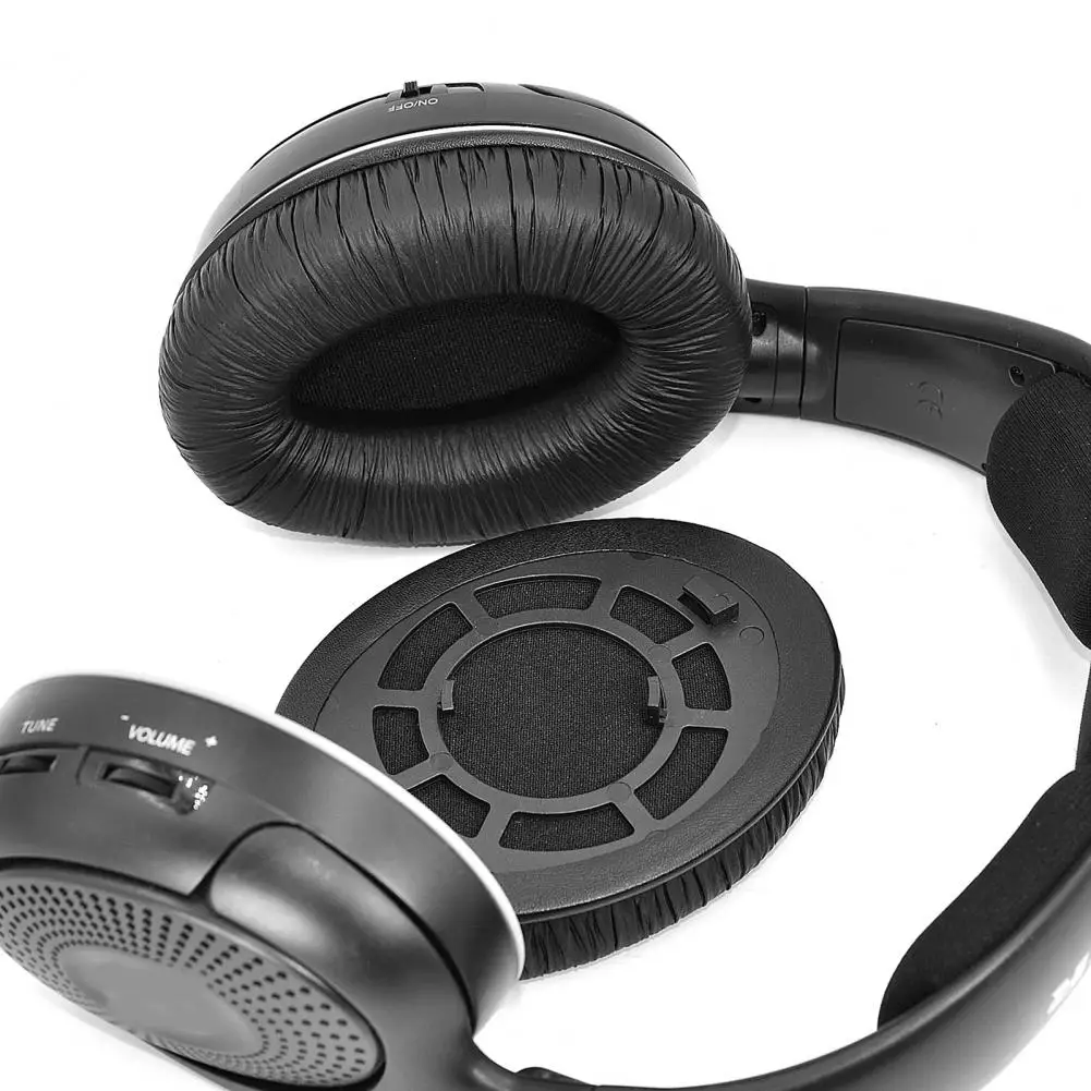 1 para wymiennych nauszników do słuchawek Sennheiser RS 100 RS 110 RS115 RS 120 HDR110 HDR115 HDR120