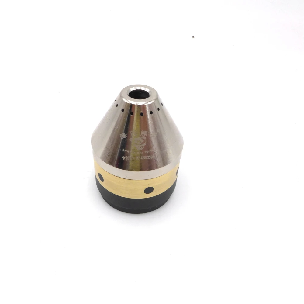 P80 Coperchio protettivo Ugello da taglio per torcia al plasma Manicotto scudo CNC / manuale invece la manicotto in ceramica della ruota guida