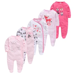 Honeyzone Winter Toddler Animal Footies New Born Baby Clothes Set Soft Breathable Pyjamas Ubranka Dla Niemowlat Clothing Set