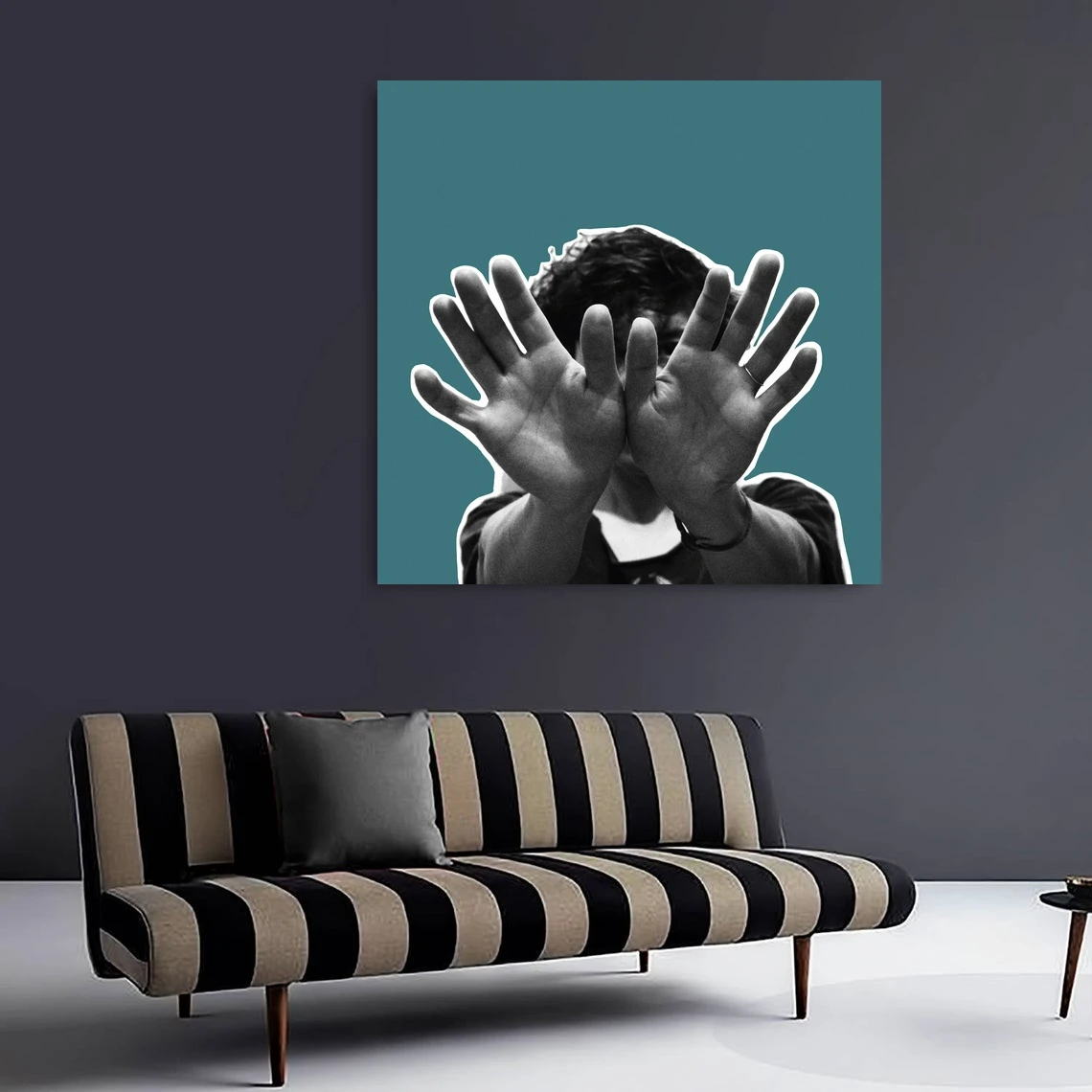 لحن ياردة أستطيع أن أشعرك زاحف في حياتي الخاصة ألبوم الموسيقى ملصق لوحة جدران المنزل الديكور (بدون إطار)