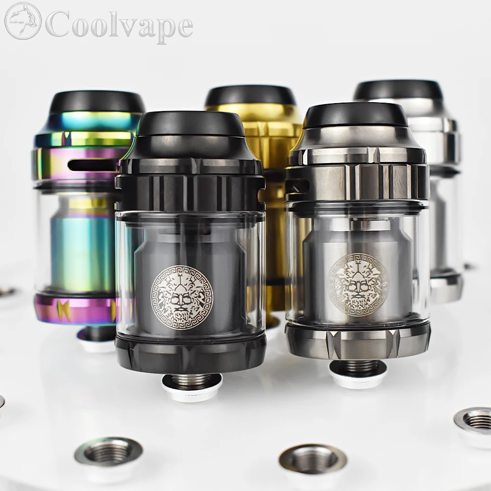 Zeus RTA Atomizer Zeus RTA X Mesh style deck 3.5ml 4.5ml Diameter 25mm 316ss Rebuildable RTA Tank Vaporizer E-Cigarette Tank