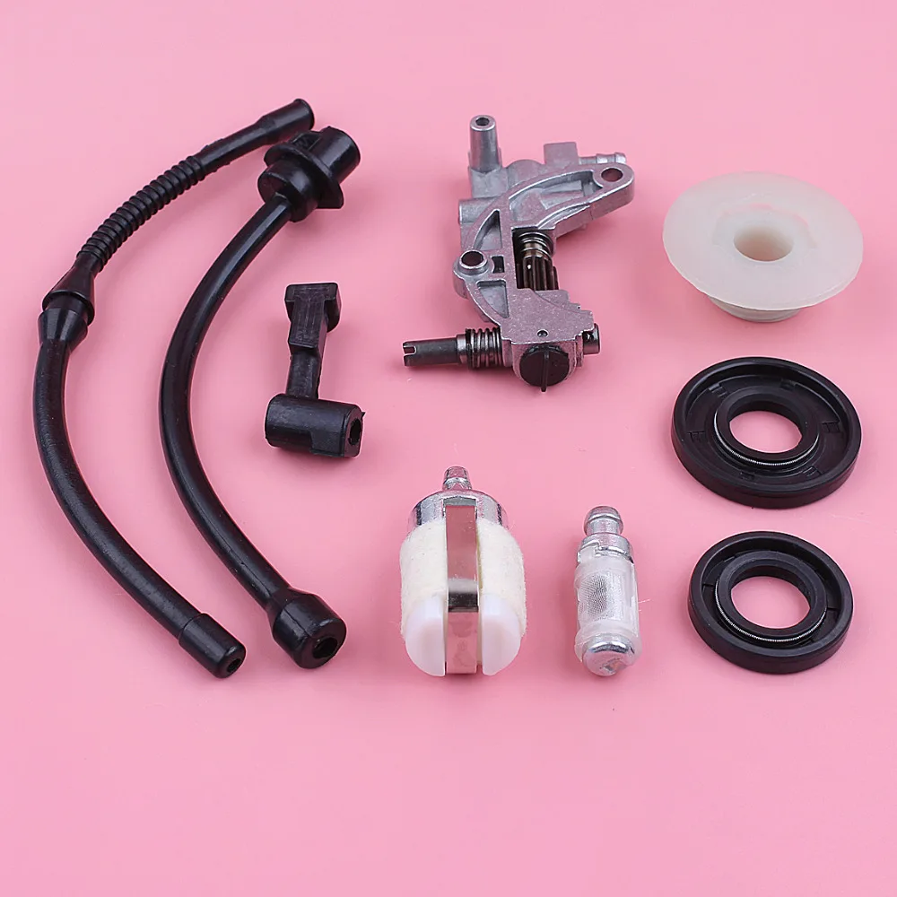 Nhiên Liệu Lọc Dầu Dòng Bơm Con Sâu Gear Hồi Cho Trung Quốc 4500 5200 5800 45cc 52cc 58cc Cưa Máy Công Cụ Thay Thế Dự Phòng một Phần