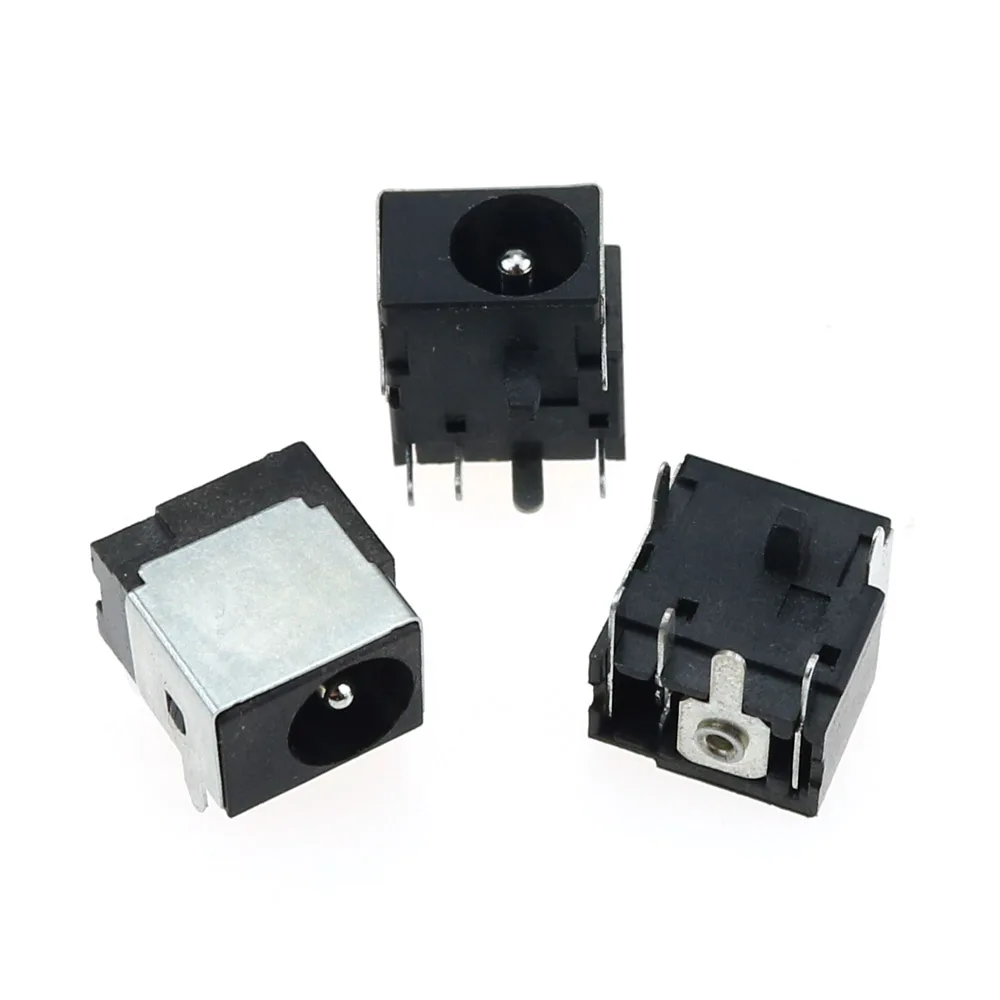 2pcs 5.5* 1.65 / 2.1 / 2.5 MM Female DC Power Jack Port Female Plug Socket Charging Connector For Lenovo B450 B450A B450L